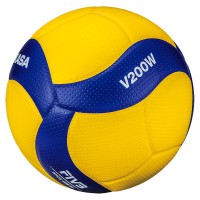 Мяч волейбольный Mikasa V200W (размер 5, синтетическая кожа, профессиональный) - fgospostavki.ru - Иркутск