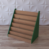 Стеллаж-витрина для книг "Познавательная горка" - fgospostavki.ru - Иркутск