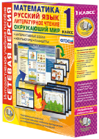 Сетевая версия. 1 класс. Математика, Русский язык, Окружающий мир, Литературное чтение - fgospostavki.ru - Иркутск
