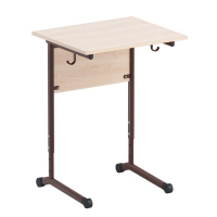 Стол ученический одноместный. Регулируемый по высоте - fgospostavki.ru - Иркутск