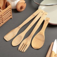 Набор кухонных принадлежностей (дерево) - fgospostavki.ru - Иркутск