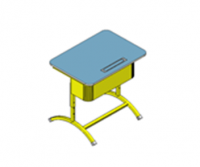 Стол ученический "Асташка -1" одноместный регулируемый - fgospostavki.ru - Иркутск