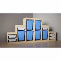 Стеллаж «Голубые облака» - fgospostavki.ru - Иркутск