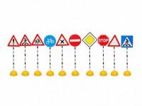 Комплект стоек с дорожными знаками № 1 - fgospostavki.ru - Иркутск