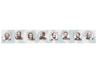 Стенд-лента "Выдающиеся ученые-физики" - fgospostavki.ru - Иркутск