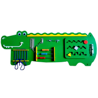 Бизиборд «Зелёный крокодильчик» - fgospostavki.ru - Иркутск