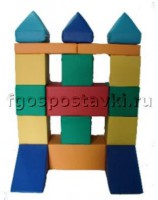 Мягкий модуль-конструктор "Башня" (17 элементов) - fgospostavki.ru - Иркутск