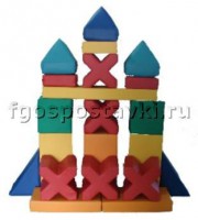 Мягкий модуль-конструктор "Башня" (21 элемент) - fgospostavki.ru - Иркутск