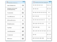 Комплект карточек (10) "Обучающий калейдоскоп. Умножение на 2, 5 и 10" - fgospostavki.ru - Иркутск