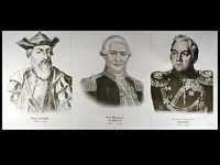 Портреты путешественников (25 штук, формат А3) - fgospostavki.ru - Иркутск