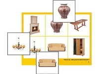 Логопедическое лото "Мебель. Предметы интерьера" (4 планшета, 24 карточки, цветное, ламинированное) - fgospostavki.ru - Иркутск