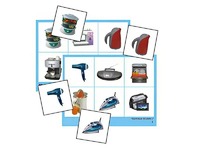 Логопедическое лото "Бытовая техника" (4 планшета, 24 карточки, цветное, ламинированное) - fgospostavki.ru - Иркутск