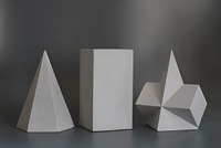 Набор гипсовых геометрических тел (15 штук) - fgospostavki.ru - Иркутск