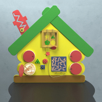 Бизиборд «Волшебный теремок» - fgospostavki.ru - Иркутск