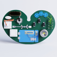 Бизиборд «Зеленое сердце» - fgospostavki.ru - Иркутск