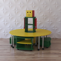 Модульный стеллаж "Весёлый робот" - fgospostavki.ru - Иркутск