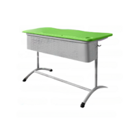 Школьный двухместный стол с перфорированным экраном - fgospostavki.ru - Иркутск