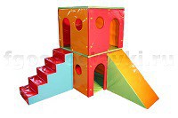 Домик игровой двухэтажный (комплект) - fgospostavki.ru - Иркутск