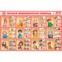 Стенд "Первая помощь" - fgospostavki.ru - Иркутск