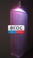 Фибероптическая занавесь (150 волокон) с интерактивным источником света - fgospostavki.ru - Иркутск