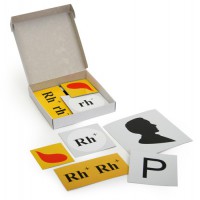 Модель-аппликация "Наследование резус-фактора" (набор из 19 карт) - fgospostavki.ru - Иркутск