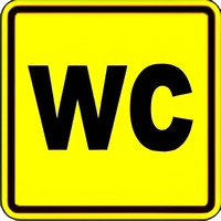 Тактильный знак (WC) 100х100 - fgospostavki.ru - Иркутск