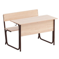 Парта (Место учебное) на круглой трубе - fgospostavki.ru - Иркутск