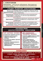 Комплект таблиц. ОБЖ. Факторы, разрушающие здоровье человека. - fgospostavki.ru - Иркутск