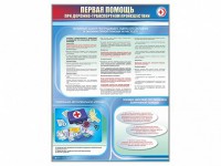 Стенды "Первая помощь при дорожно-транспортном происшествии" (2 шт.) - fgospostavki.ru - Иркутск