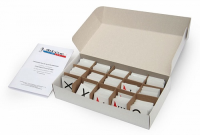 Модель-аппликация "Генетика групп крови" (раздаточный материал из 15 комплектов по 24 карты) - fgospostavki.ru - Иркутск