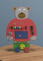 Бизиборд «Папа-медведь» - fgospostavki.ru - Иркутск