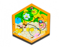 Бизиборд «Пчелиные соты №3» - fgospostavki.ru - Иркутск