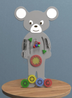 Бизиборд «Серая мышка» - fgospostavki.ru - Иркутск