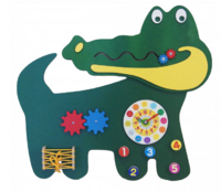 Бизиборд «Зеленый крокодил» - fgospostavki.ru - Иркутск