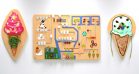 Комплект бизибордов «Фабрика мороженого» - fgospostavki.ru - Иркутск