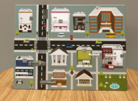 Настенная панель «Городские улицы» - fgospostavki.ru - Иркутск