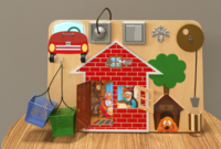 Настенная панель «Загородный домик» - fgospostavki.ru - Иркутск