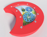 Настенный игровой модуль в виде части гусеницы с весами - fgospostavki.ru - Иркутск