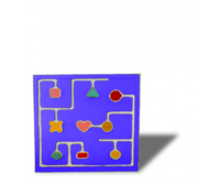 Развивающая панель для изучения движения фигур - fgospostavki.ru - Иркутск