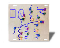 Панель-лабиринт «Петляющие дорожки» - fgospostavki.ru - Иркутск