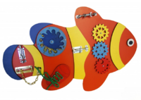 Бизиборд «Оранжевая рыбка» - fgospostavki.ru - Иркутск