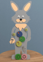 Бизиборд «Пасхальный кролик» - fgospostavki.ru - Иркутск