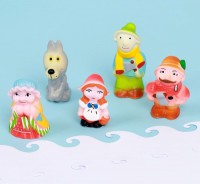 Набор резиновых игрушек «Красная шапочка» - fgospostavki.ru - Иркутск