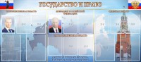 Стенд "Государство и право" - fgospostavki.ru - Иркутск