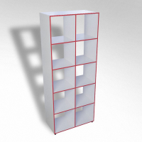 Шкаф открытый многосекционный ТР10 ЛДСП  - fgospostavki.ru - Иркутск