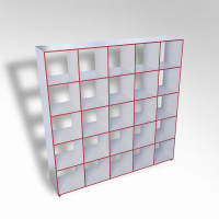 Шкаф открытый многосекционный ТР25 ЛДСП - fgospostavki.ru - Иркутск