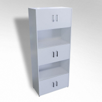 Шкаф широкий полуоткрытый ТР4 ЛДСП  - fgospostavki.ru - Иркутск