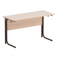 Стол ученический двухместный на круглой трубе - fgospostavki.ru - Иркутск