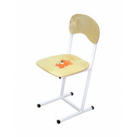 Стул детский нерегулируемый "Дошколенок" с рисунком (рост. гр. 0) - fgospostavki.ru - Иркутск