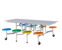 Cтол обеденный складной MOBI на 8 персон - fgospostavki.ru - Иркутск